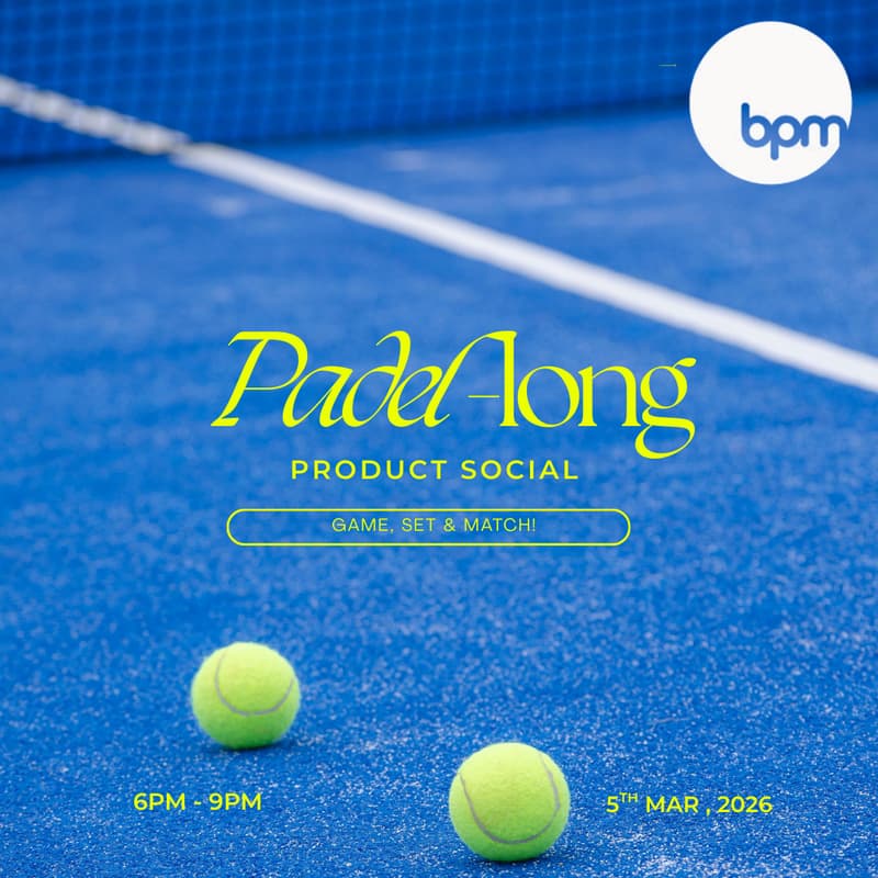 Cover Image for PADEL-LONG! BPM Product Social 🎾