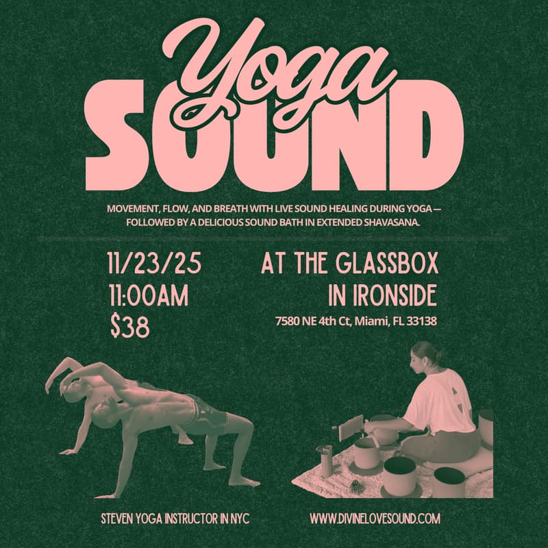 Cover Image for Yoga Sound — Yoga and Sound Healing in Miami