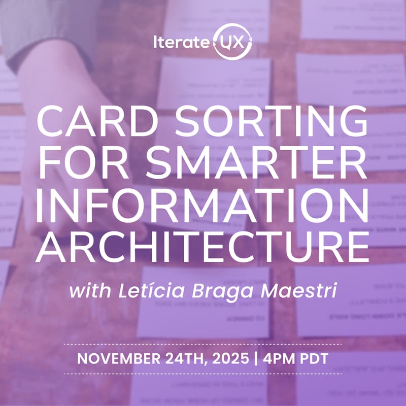 Cover Image for Card Sorting for Smarter Information Architecture