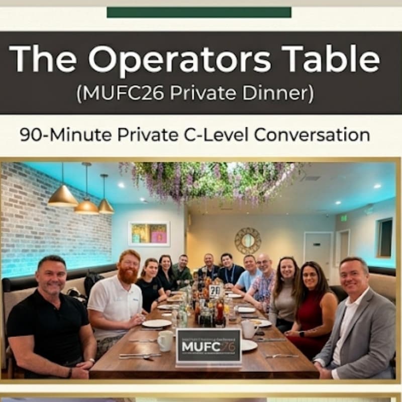 Cover Image for The Operators Table — MUFC What’s actually working across locations (AI, ops, growth)