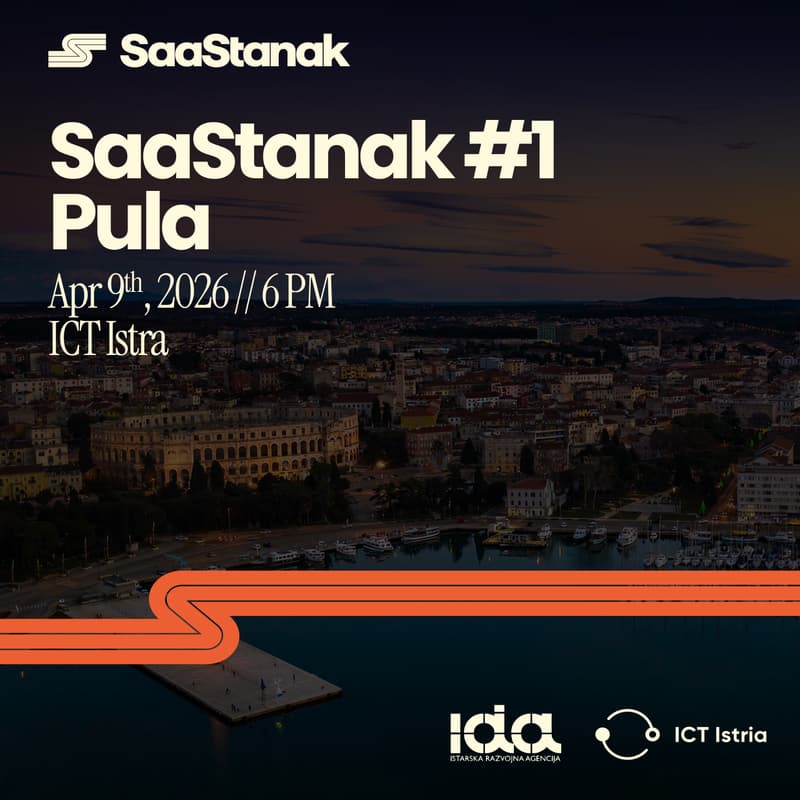 Cover Image for SaaStanak #1 Pula: Building Vertical SaaS from Pula 🇭🇷
