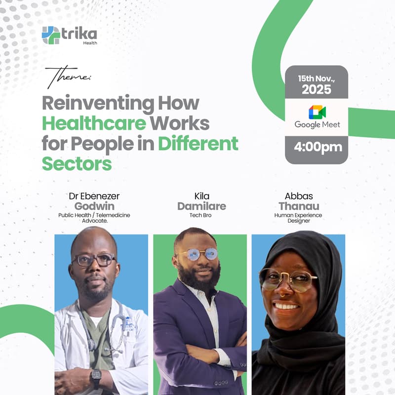 Cover Image for Reinventing Healthcare Webinar with TrikaHealth