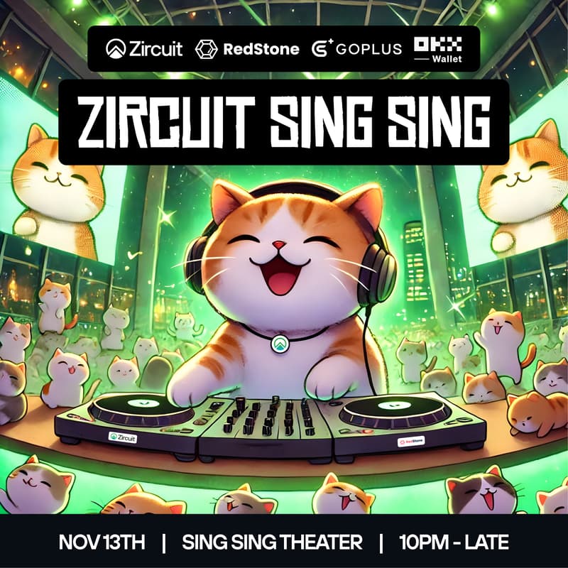 Cover Image for Zircuit x RedStone x GoPlus Present Zircuit Sing Sing | Devcon 2024