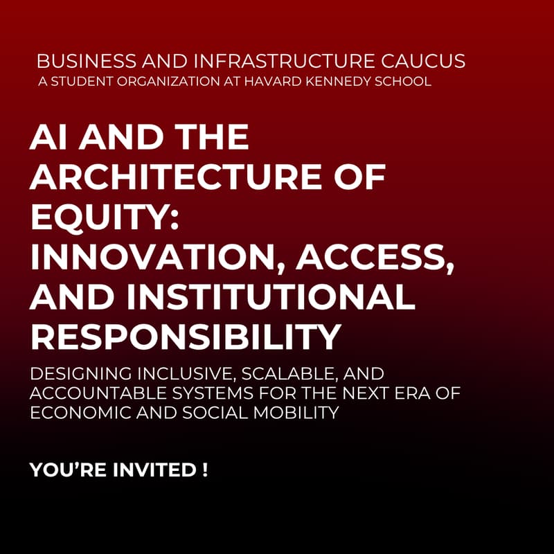 Cover Image for AI and the Architecture of Equity: Innovation, Access, and Institutional Responsibility