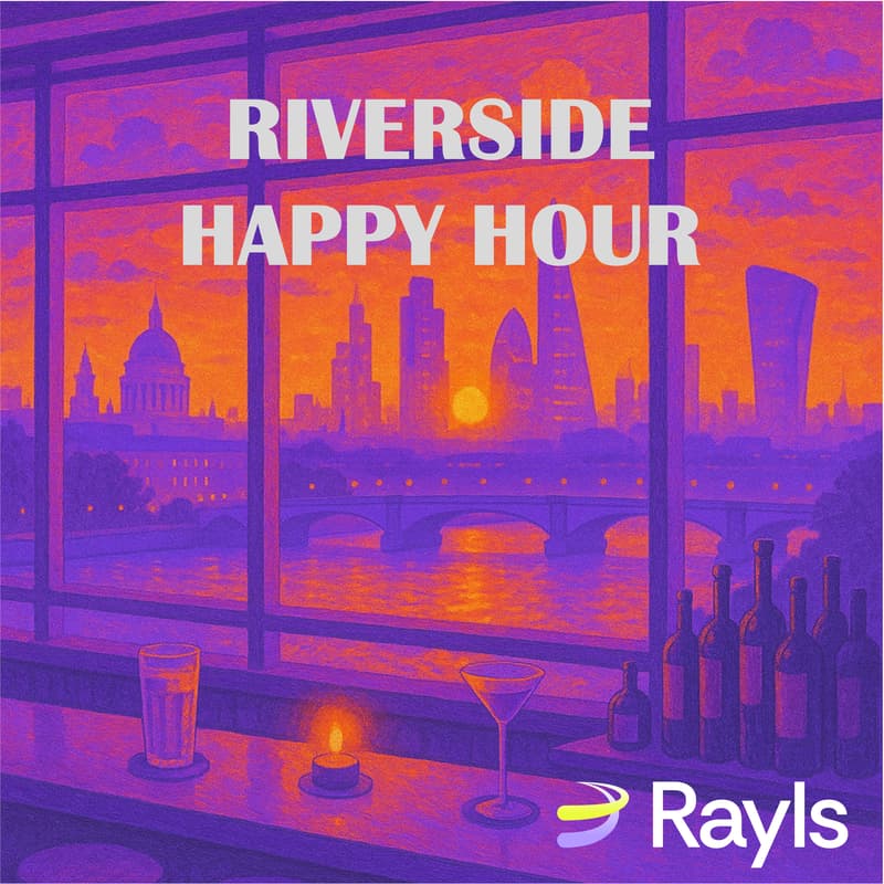Cover Image for Rayls DAS Riverside Happy Hour