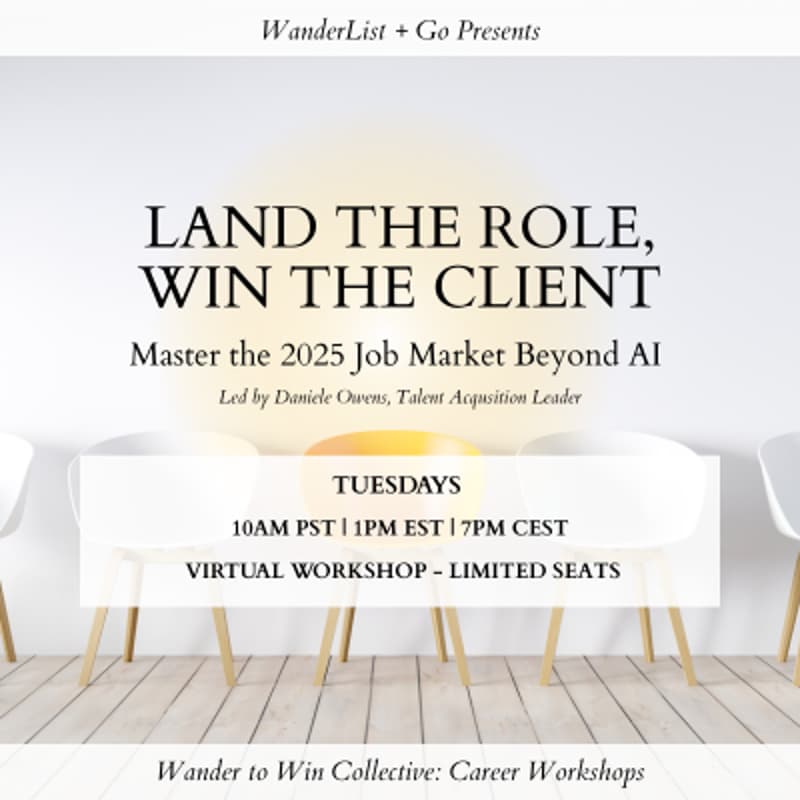 Cover Image for Land the Role, Win the Client: Master the 2025 Job Market Beyond AI