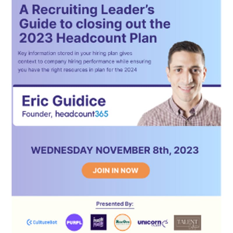 Cover Image for Recruiting Leaders Guide to Closing Out 2023 Headcount Plan
