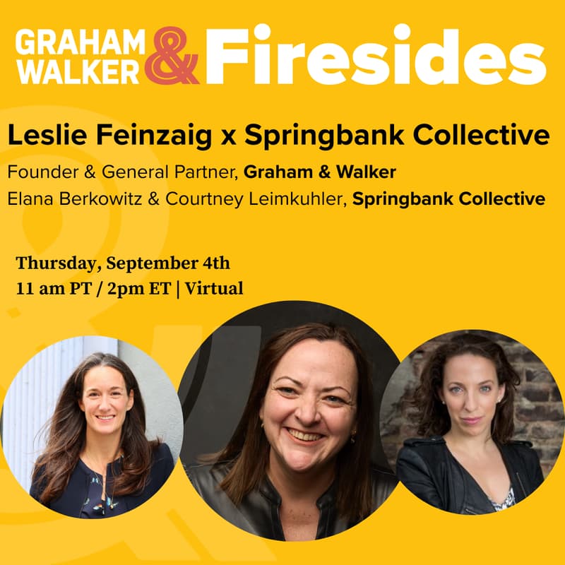 Cover Image for Fireside Chat: Leslie Feinzaig x Springbank Collective
