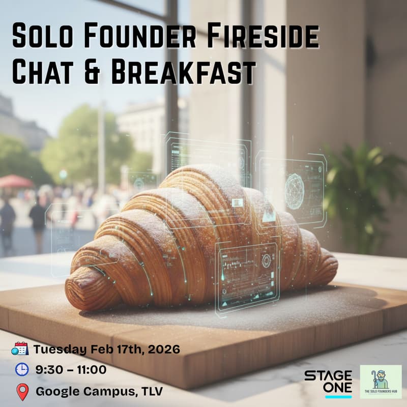 Cover Image for ☕ Solo Founder Fireside Chat & Breakfast