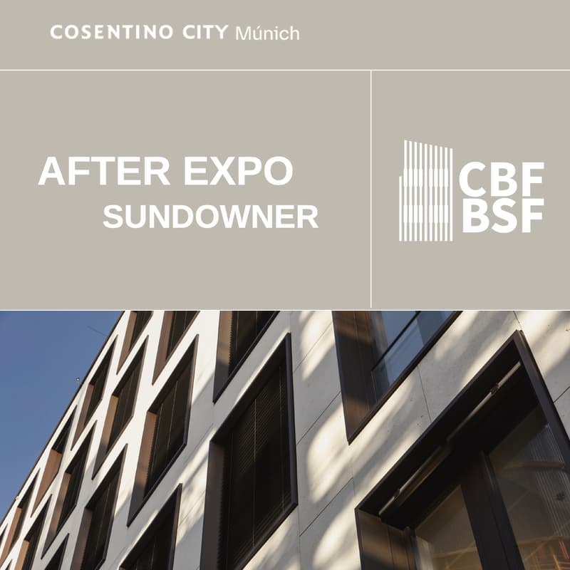 Cover Image for AFTER EXPO SUNDOWNER mit CBF und BSF bei Cosentino