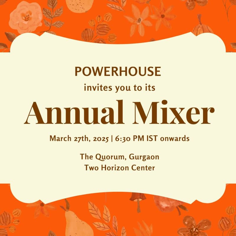 Cover Image for Powerhouse Annual Mixer