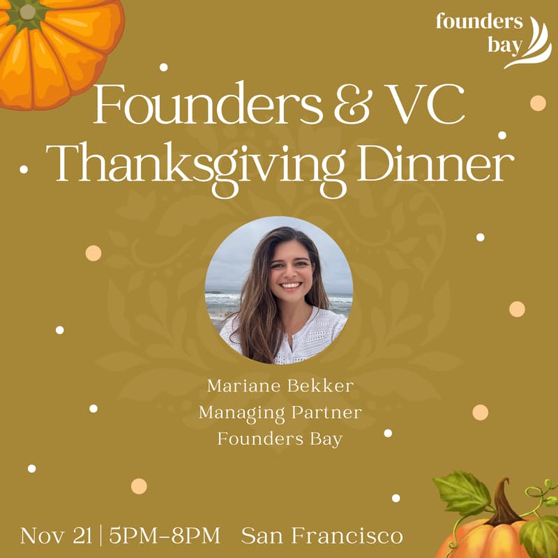 Cover Image for Founders & VC Thanksgiving Dinner @ Focus Innovation Studio