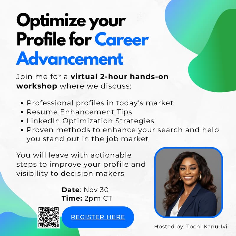 Cover Image for Optimize your Profile for Career Advancement