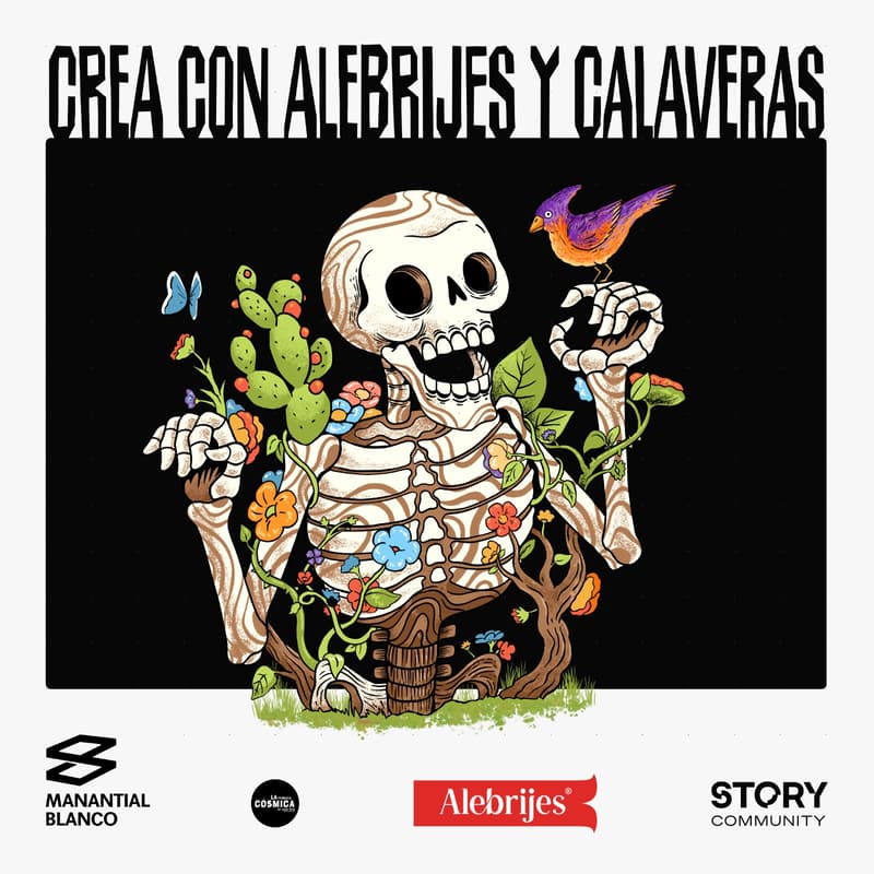 Cover Image for Crea con Alebrijes y Calaveras