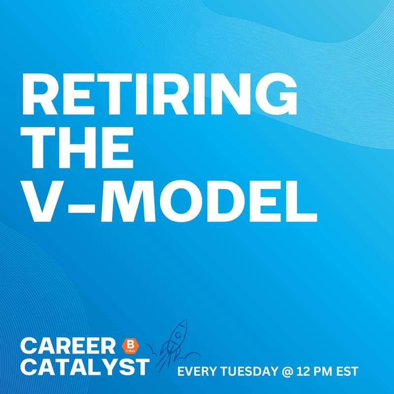 Cover Image for Career Catalyst | Retiring the V-Model: Smarter, Faster, Risk-Based C&Q for Modern Pharma