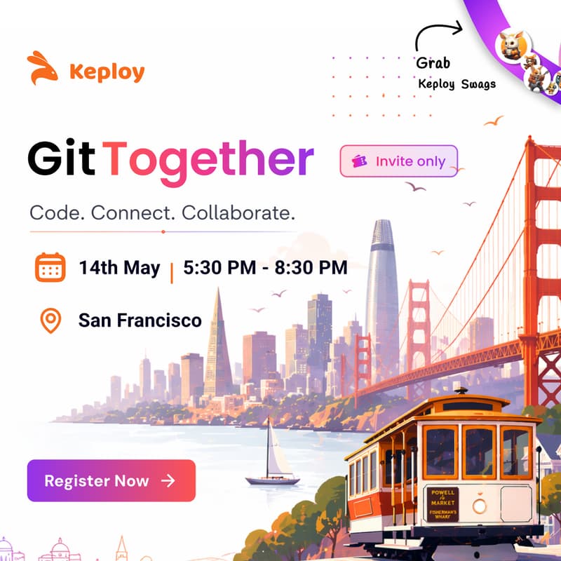 Cover Image for GitTogether (AI-First Event) + Free Swags