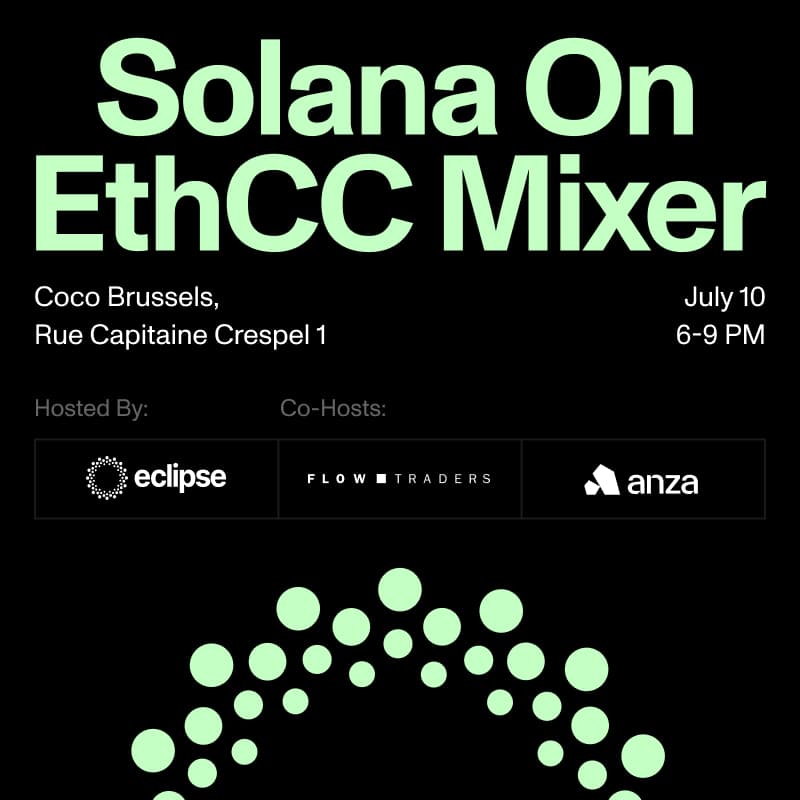 Cover Image for Solana on EthCC Mixer