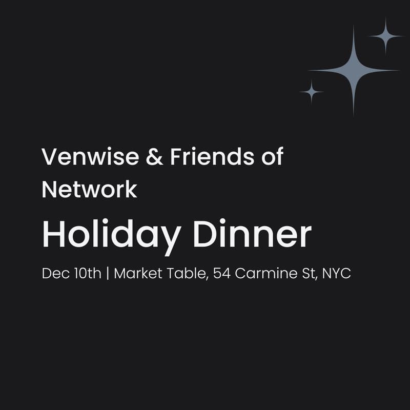 Cover Image for Venwise & Friends of Network Holiday Dinner