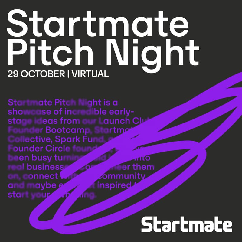 Cover Image for Startmate Pitch Night (Virtual)