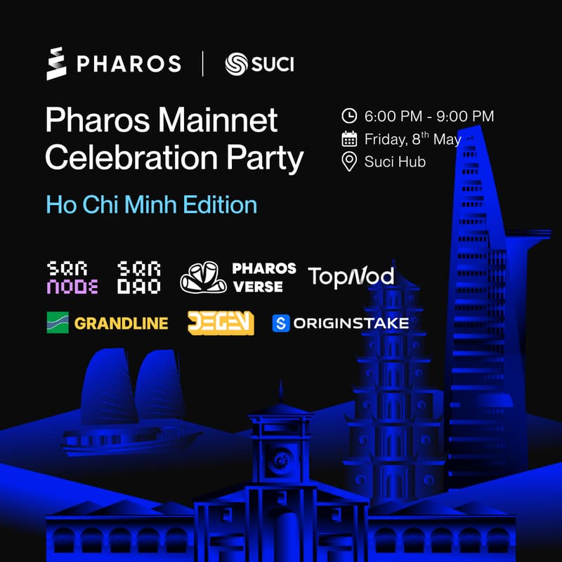 Cover Image for Pharos Mainnet Celebration Party - Ho Chi Minh Edition