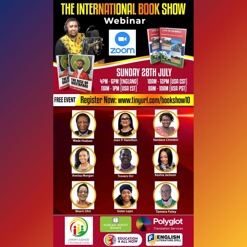 Cover Image for The International Book Show - Virtual Book Tour