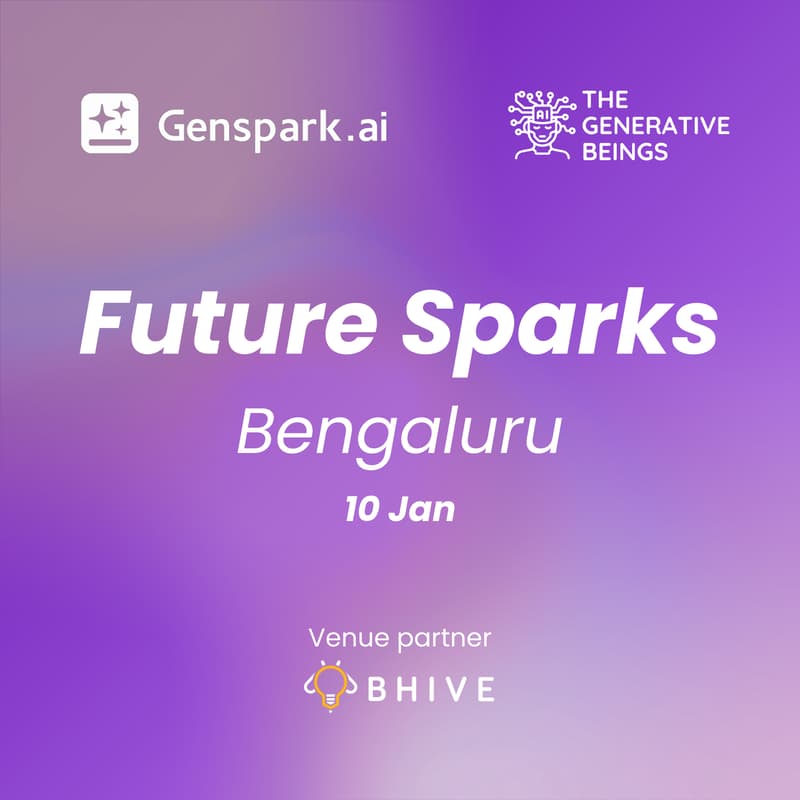 Cover Image for Future Sparks - Bengaluru | TGB x Genspark