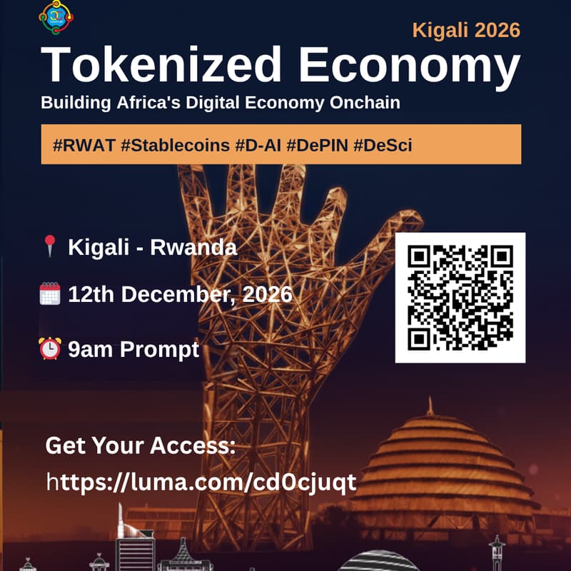 Cover Image for Tokenized Economy Kigali 2026