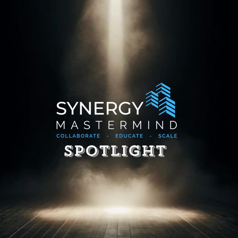 Cover Image for SYNERGY SPOTLIGHT FOR REAL ESTATE ENTREPRENEURS