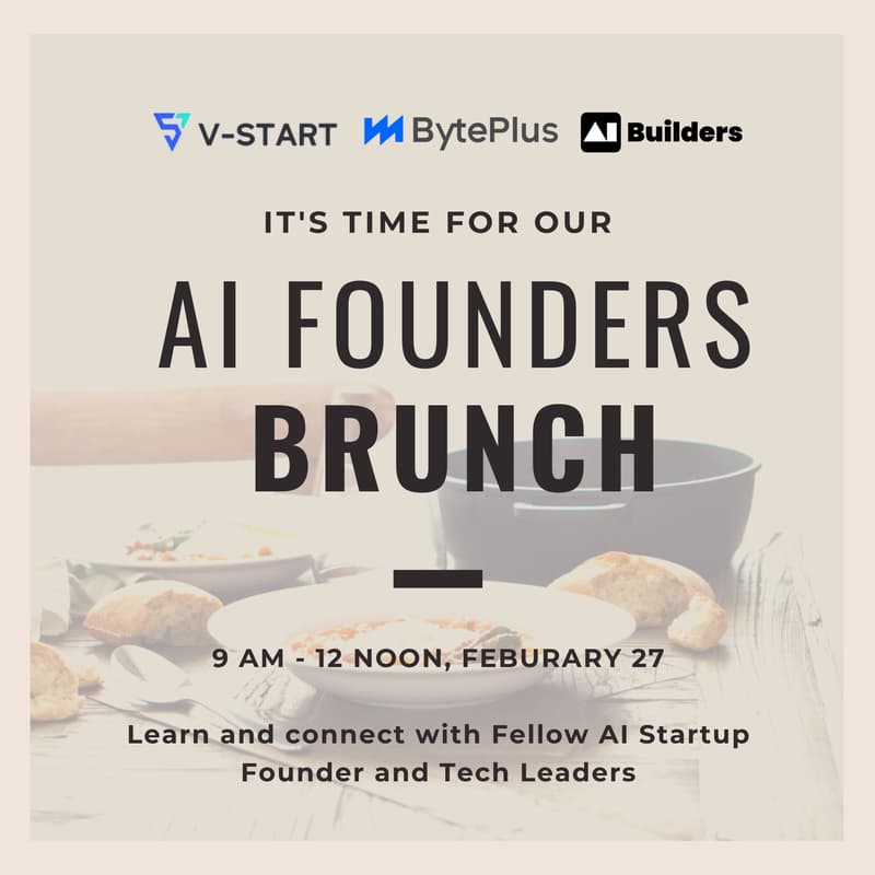 Cover Image for Singapore AI Founders Brunch