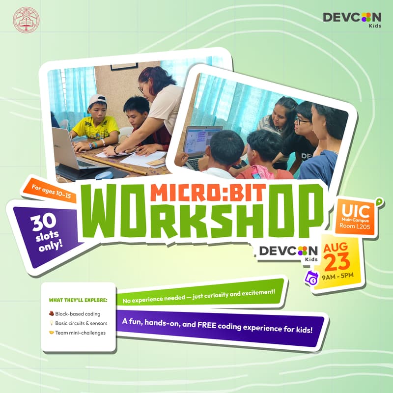 Cover Image for DEVCON Kids Davao Code Camp