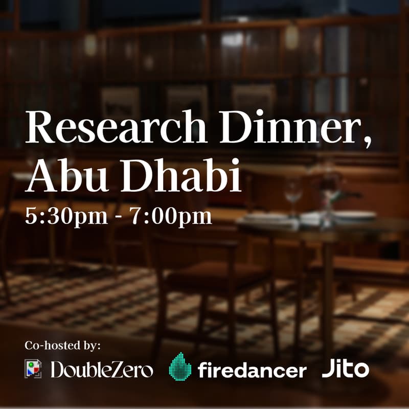 Cover Image for Research Dinner | Abu Dhabi