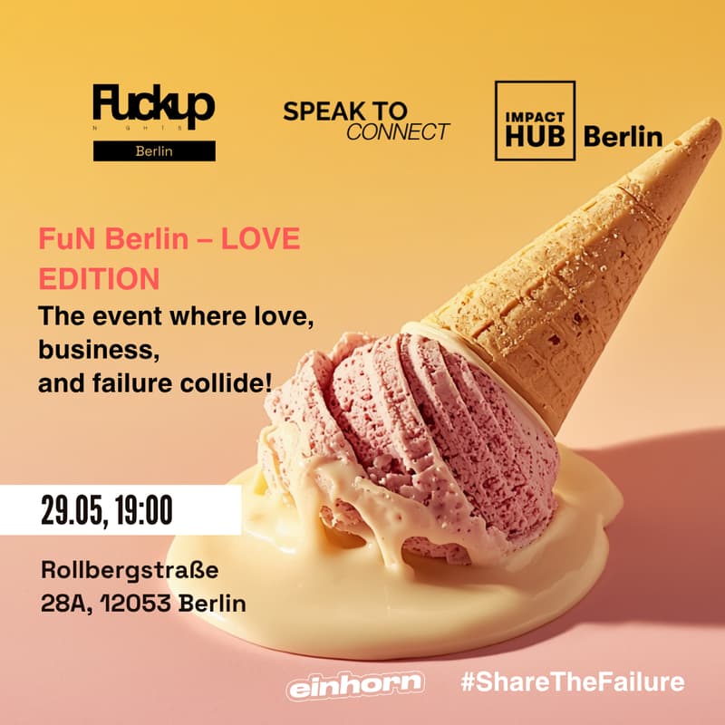 Cover Image for Fuckup Nights – LOVE Edition🍦