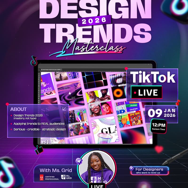 Design Trends 2026 Masterclass · Luma
