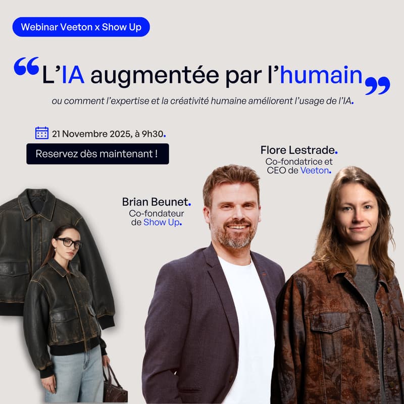 Cover Image for Webinar IA x Mode : "L'IA augmentée par l'humain"