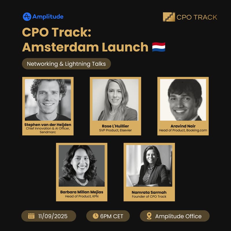 Cover Image for CPO Track launch in Amsterdam: Networking & Lightning Talks š„