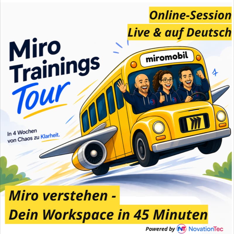 Cover Image for Miro verstehen – Dein Workspace in 45 Minuten
