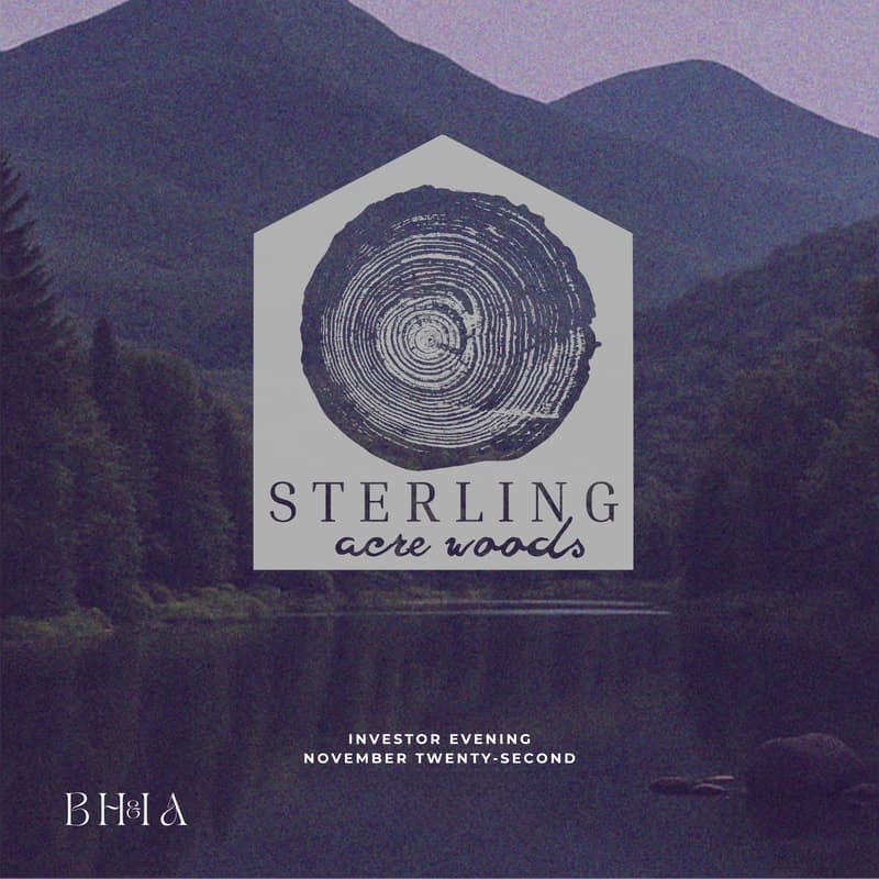 Cover Image for Sterling Acre Woods: An Investor Experience featuring Chef Jonny Rhodes