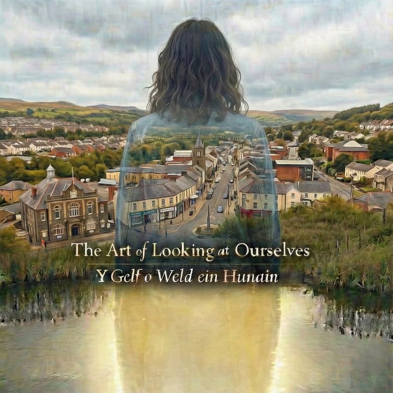 Cover Image for The Art of Looking at Ourselves / Y Gelf o Weld ein Hunain, Blackwood/Coed Duon