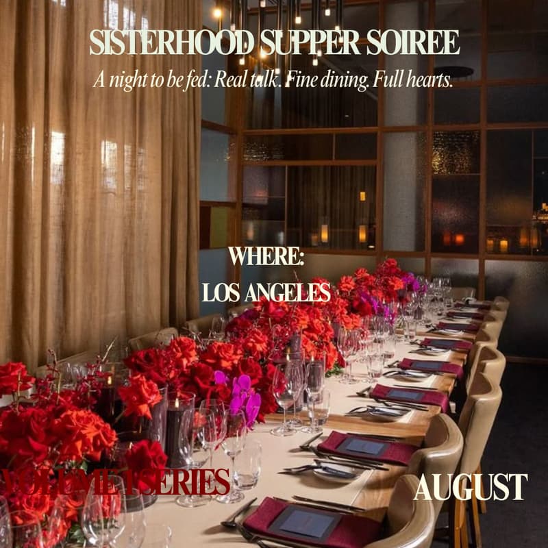 Cover Image for SISTERHOOD  SUPPER  SOIREE