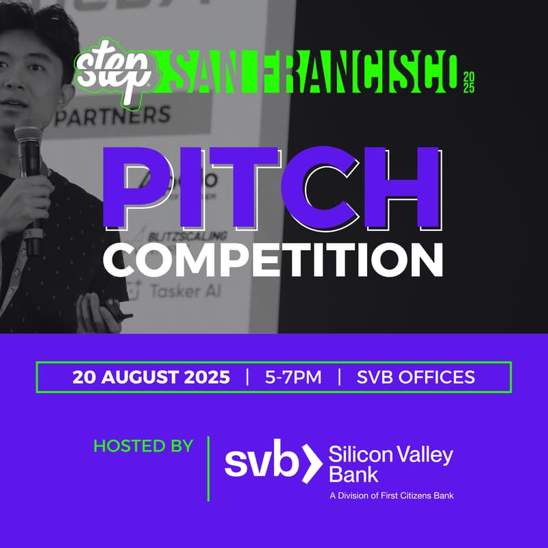 Cover Image for Step SF 2025 Pitch Competition | Hosted by SVB