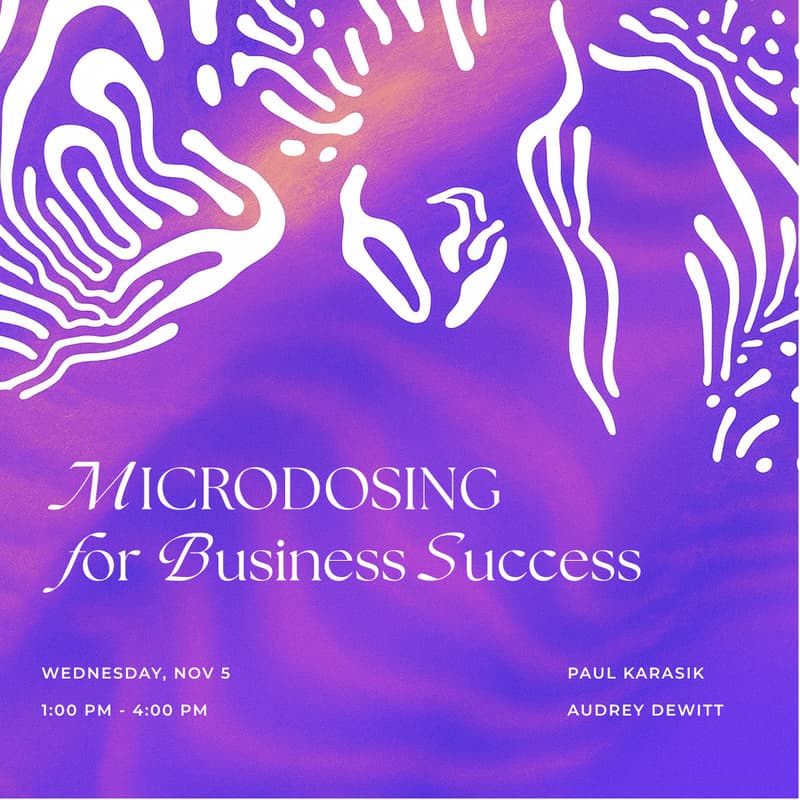 Cover Image for Microdosing for Business Success