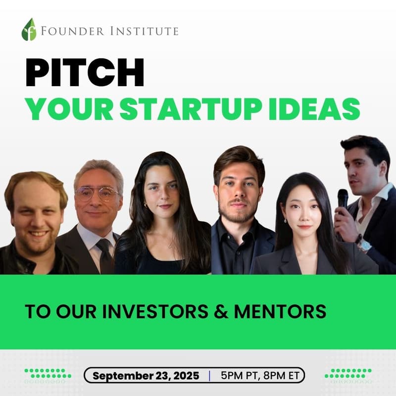 Cover Image for Pitch Your Startup Ideas to FI Investors & Mentors [Online]
