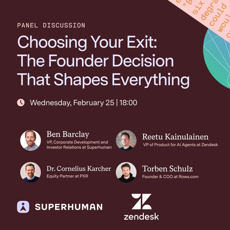 Cover Image for Choosing Your Exit: The Founder Decision That Shapes Everything