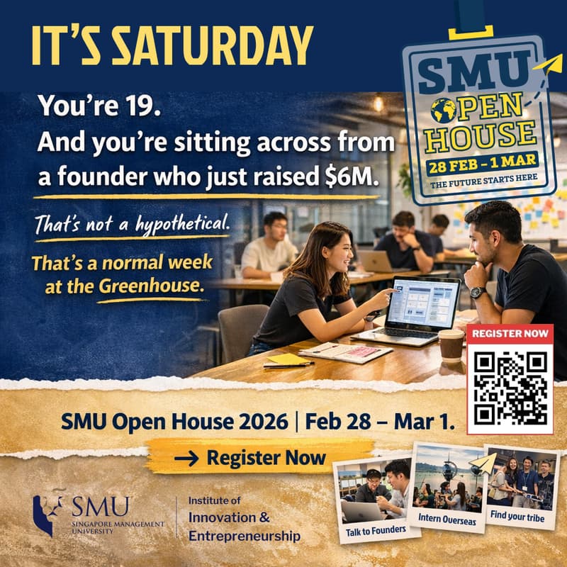 Cover Image for What Most Students Learn Too Late: How to Get Startup Exposure Early at SMU