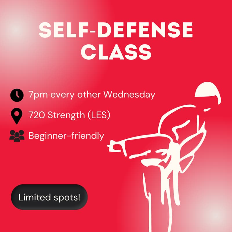Cover Image for Intro Self-Defense Class