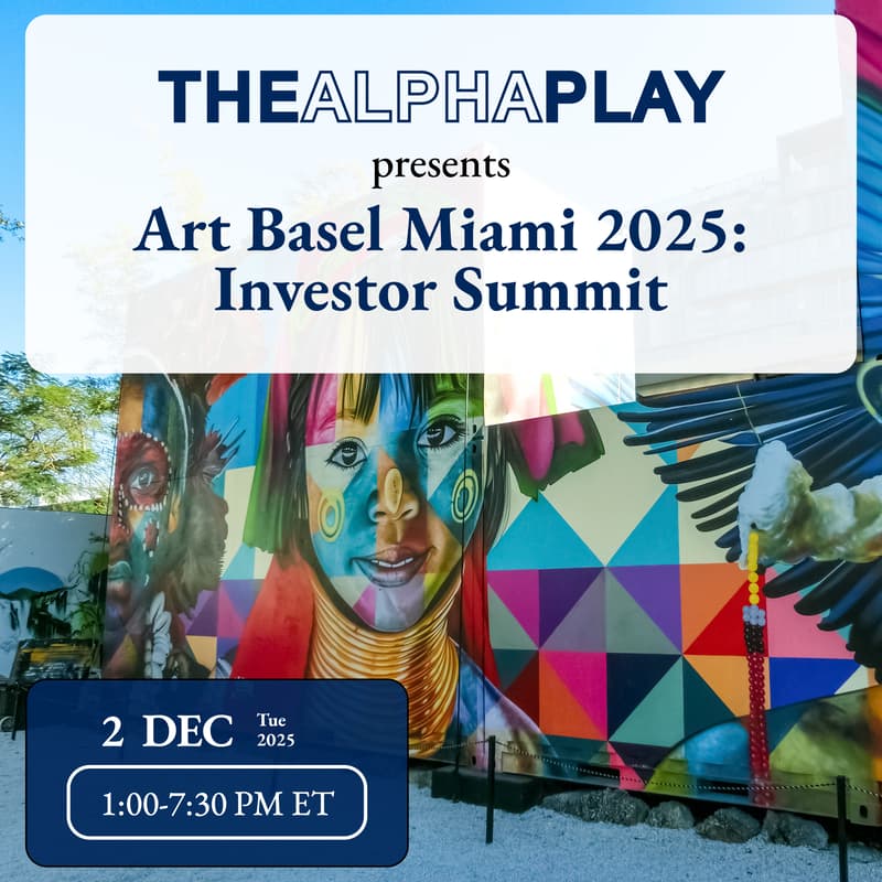 Cover Image for Art Basel Miami 2025: Investor Summit