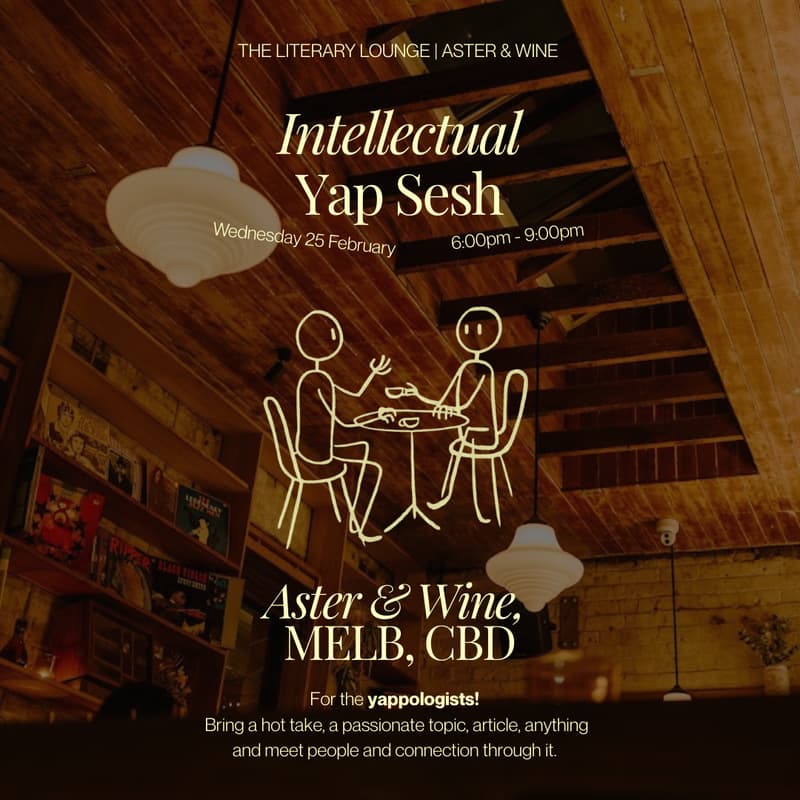 Cover Image for Intellectual Yap Sesh