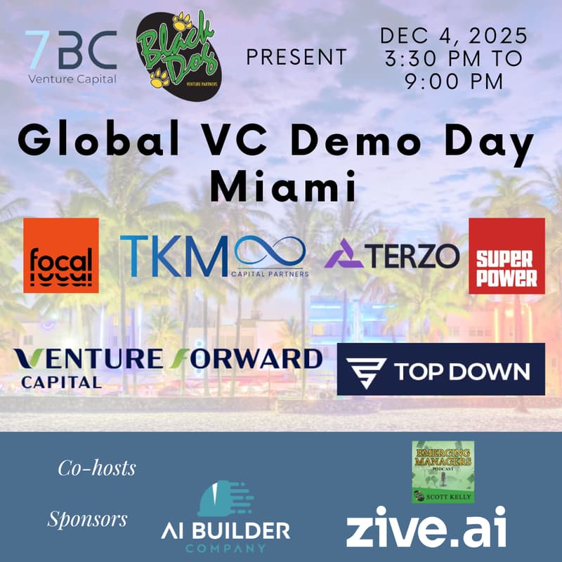 Cover Image for 7BC Global VC Demo Day Miami