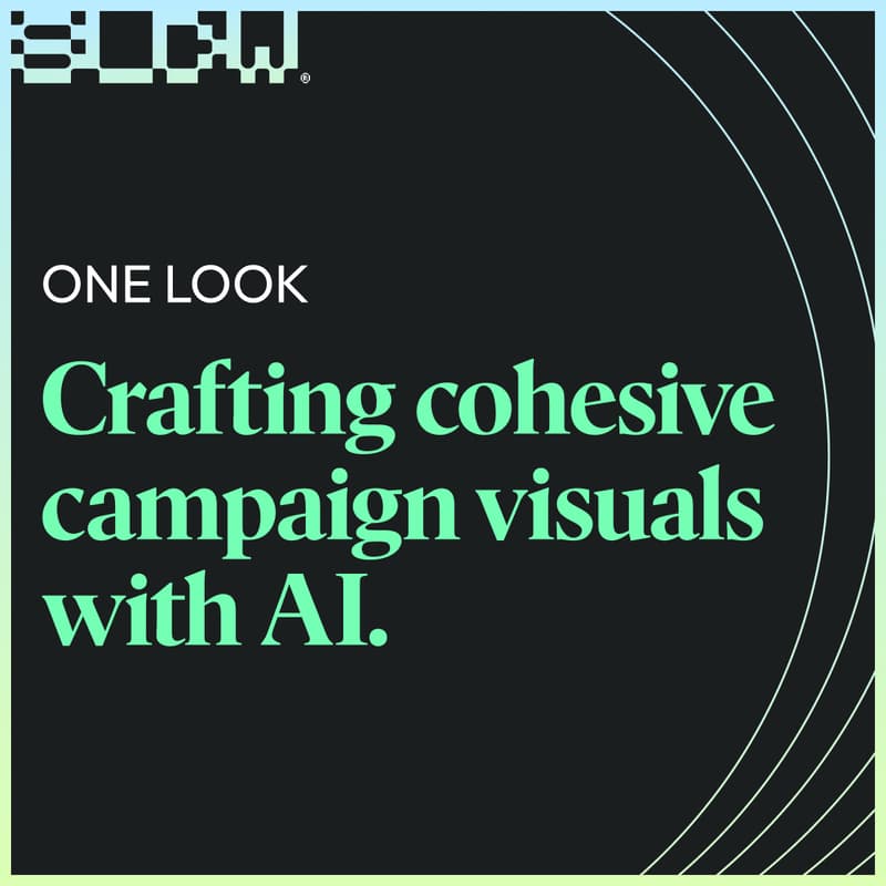 Cover Image for One Look: Crafting Cohesive Campaign Visuals with AI