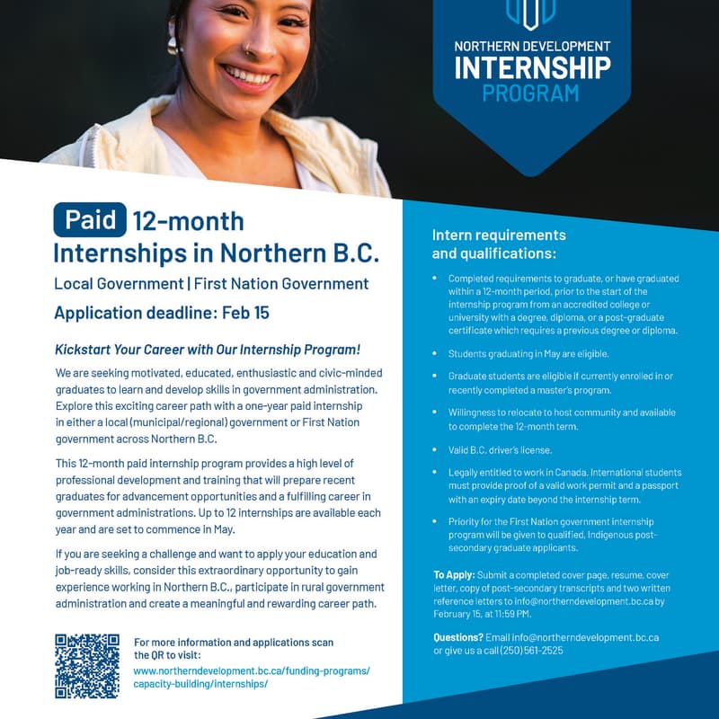 Cover Image for Northern Development Internship Info Session for Northeastern University Vancouver